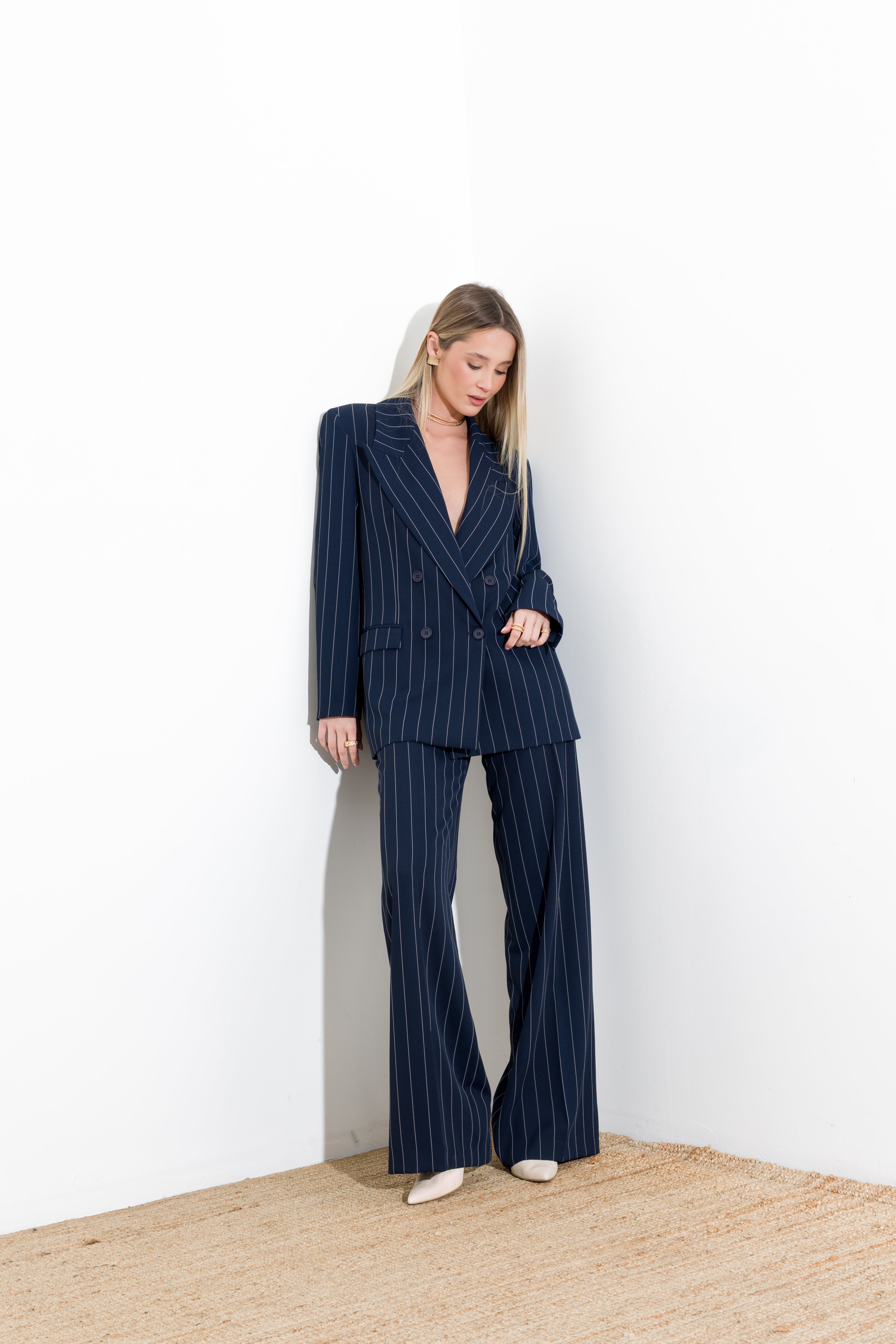 Blazer doppiopetto gessata - Compagnia Italiana