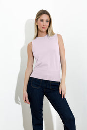 FRIENDLY SWEATER cashmere crew neck vest