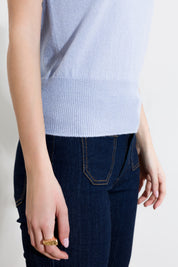 Gilet girocollo in cachemire FRIENDLY SWEATER - Compagnia Italiana