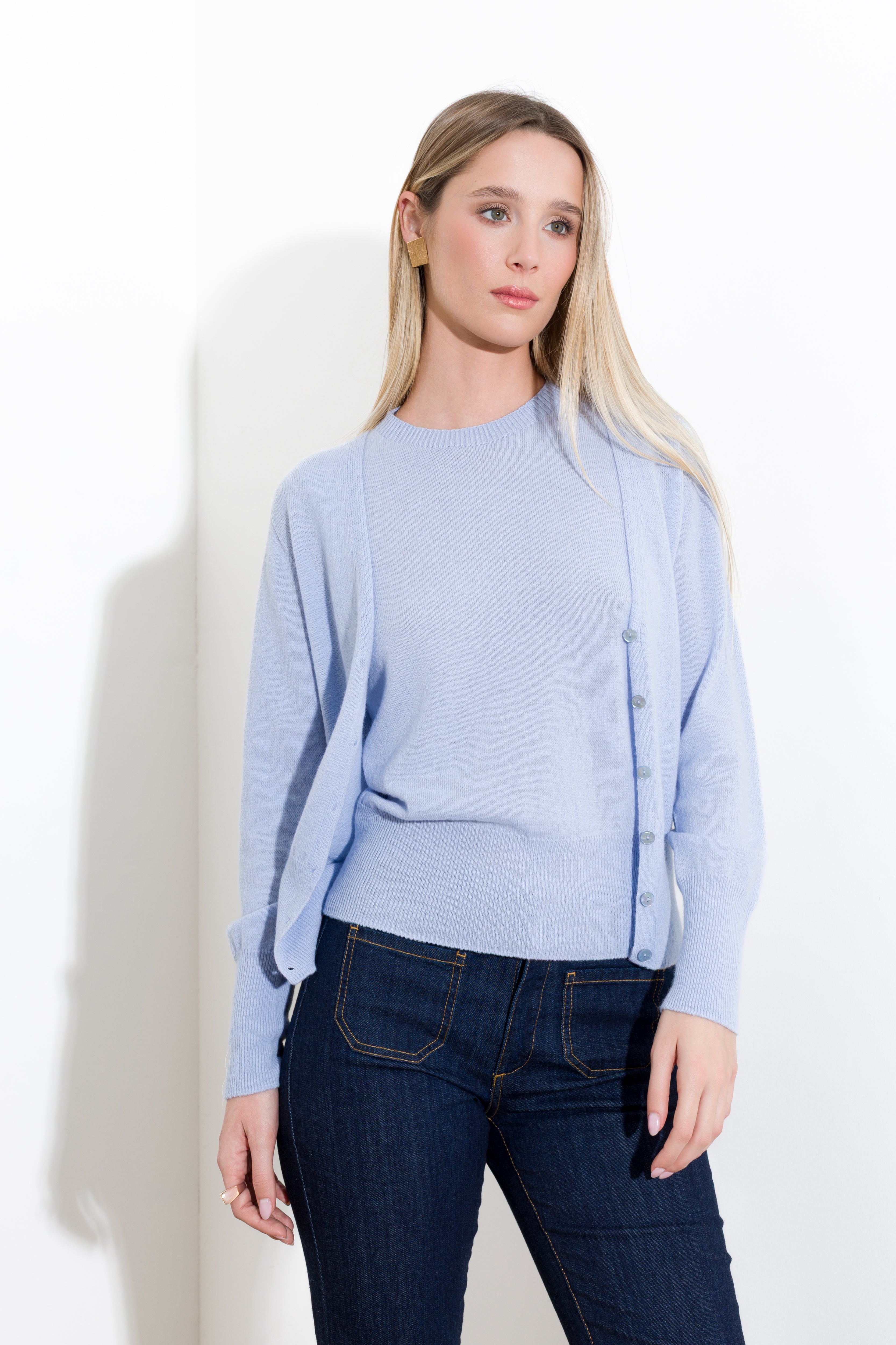 Cardigan in cachemire FRIENDLY SWEATER - Compagnia Italiana