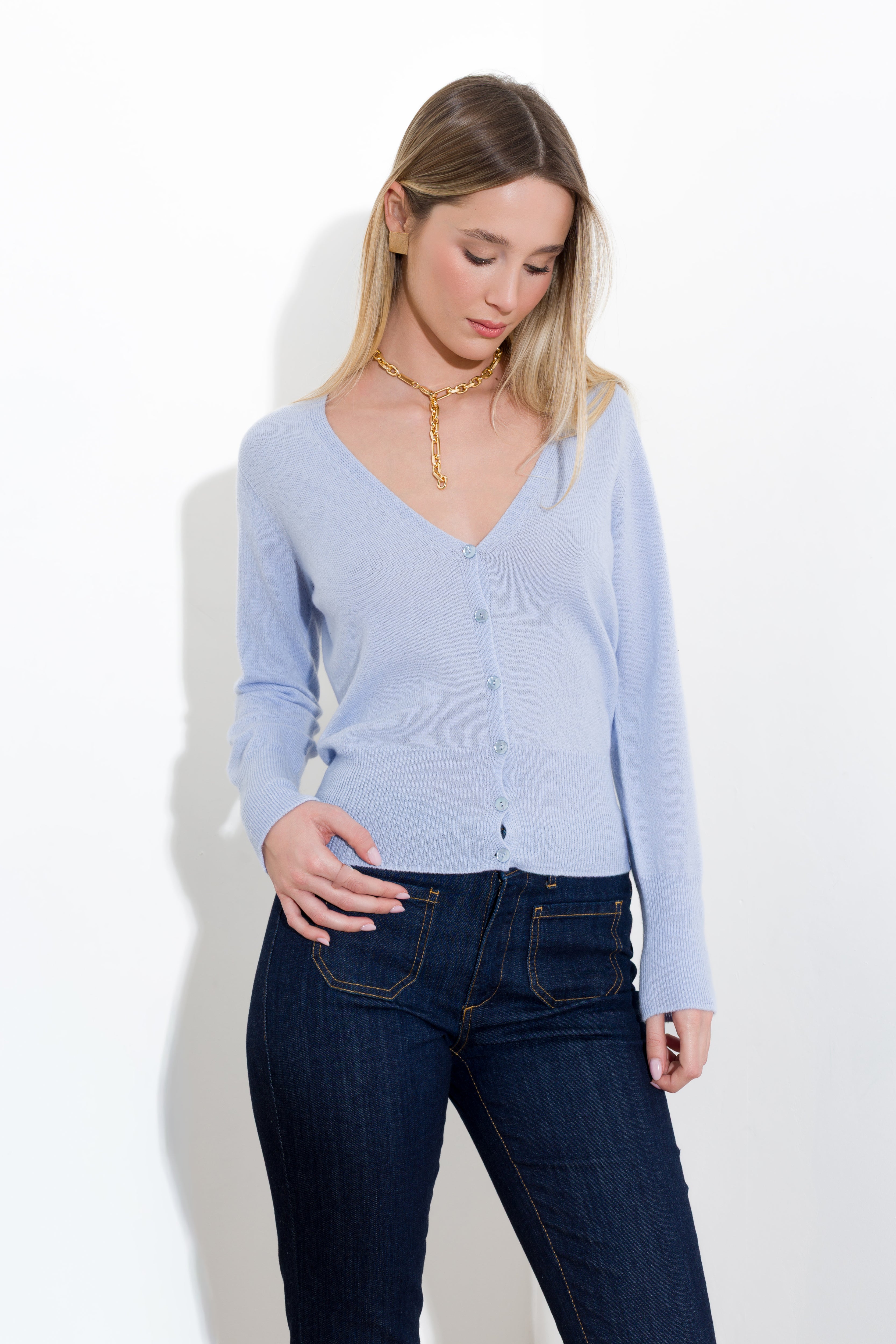 Cardigan in cachemire FRIENDLY SWEATER - Compagnia Italiana