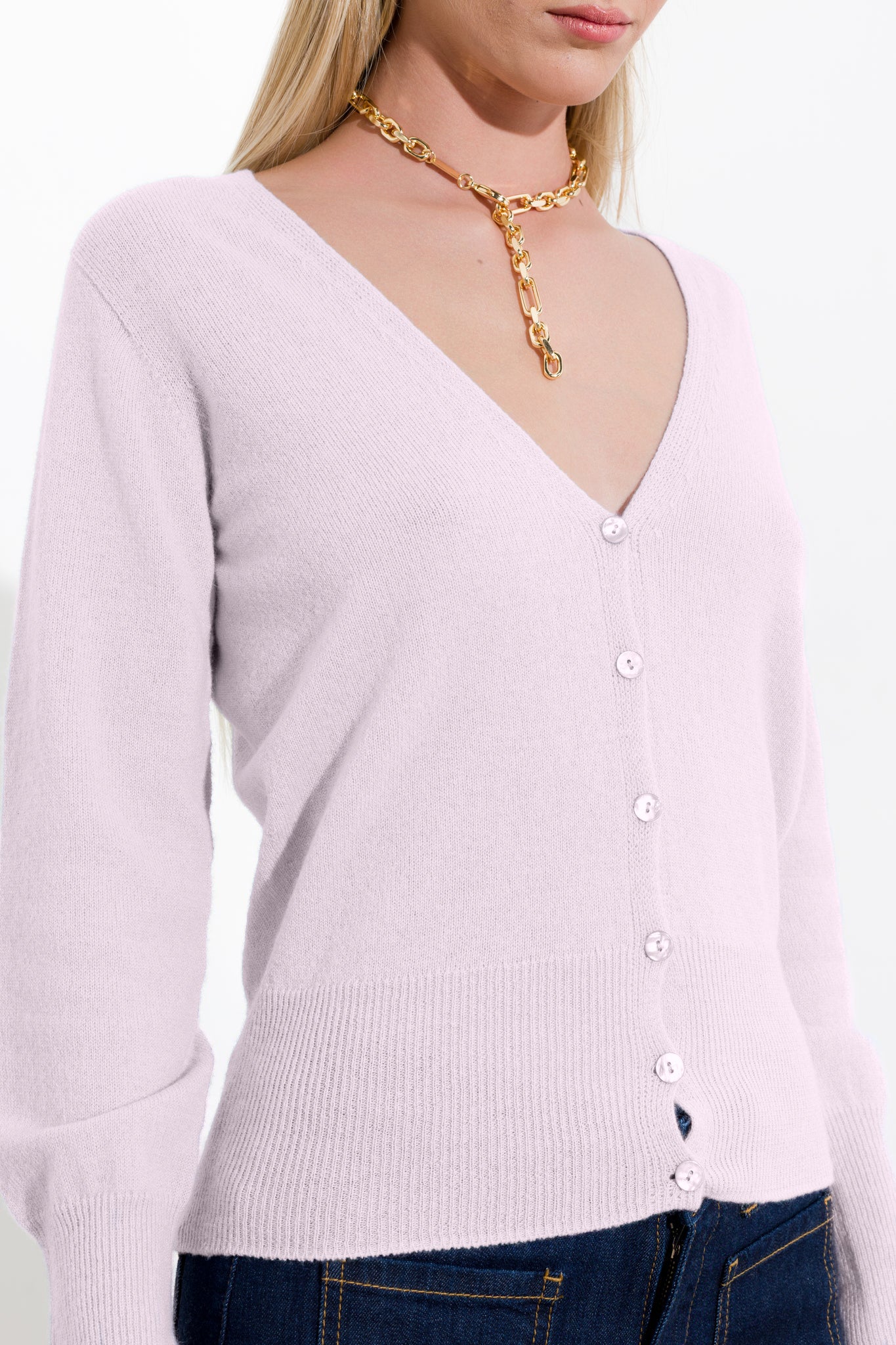 FRIENDLY SWEATER cashmere cardigan