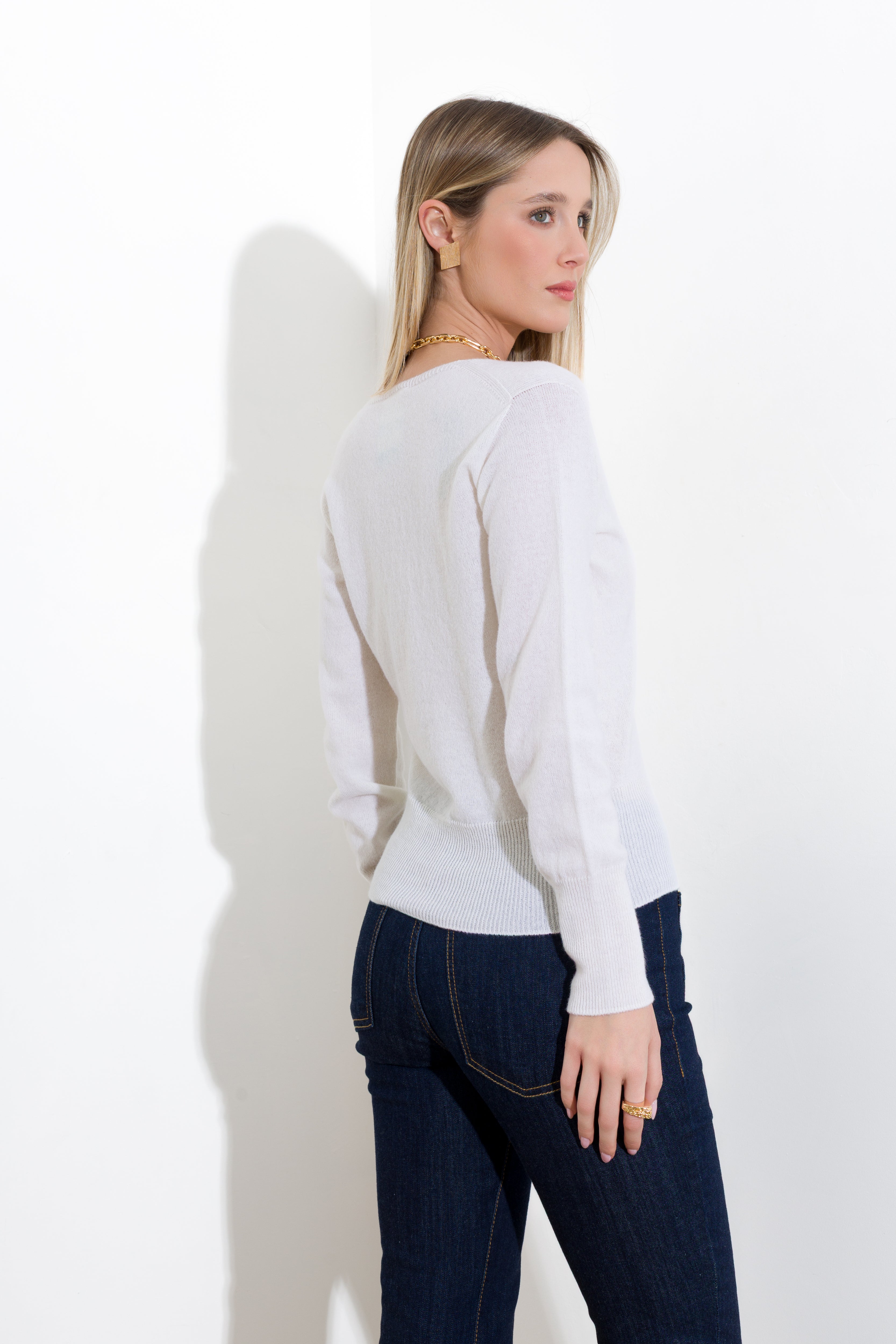Cardigan in cachemire FRIENDLY SWEATER - Compagnia Italiana