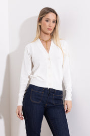 Cardigan in viscosa - Compagnia Italiana