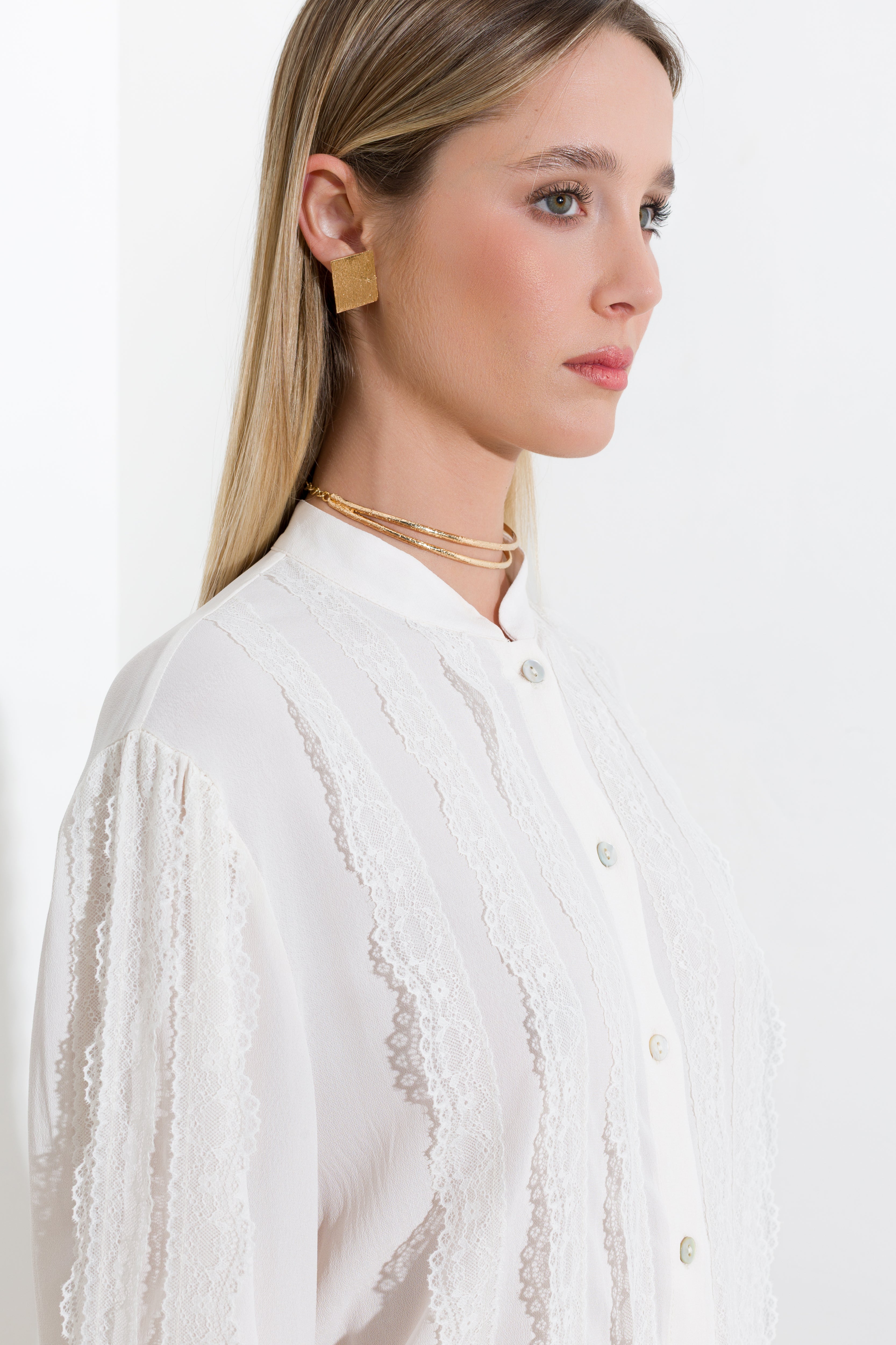 Camicia passamaneria in viscosa - Compagnia Italiana