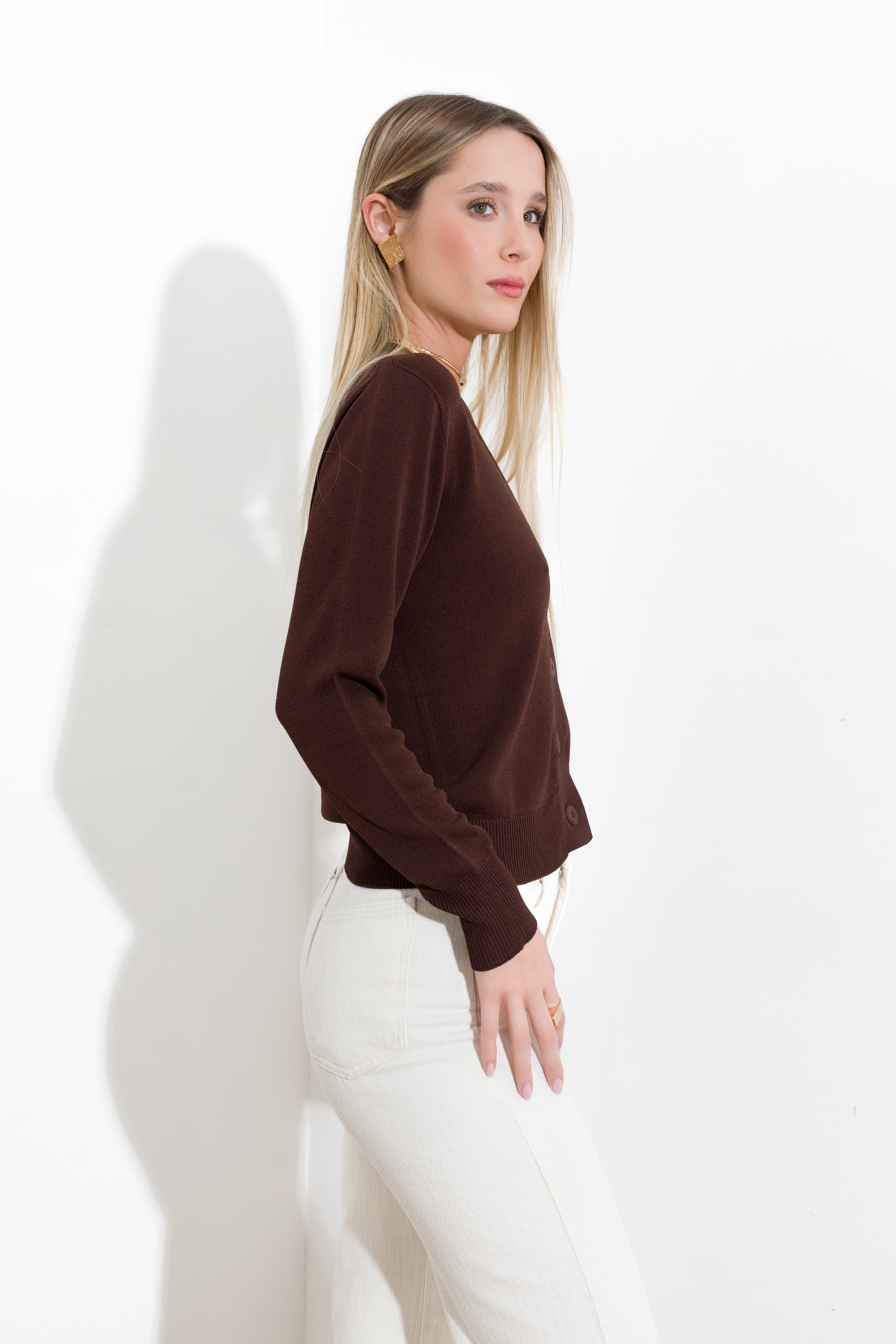 Cardigan in viscosa - Compagnia Italiana