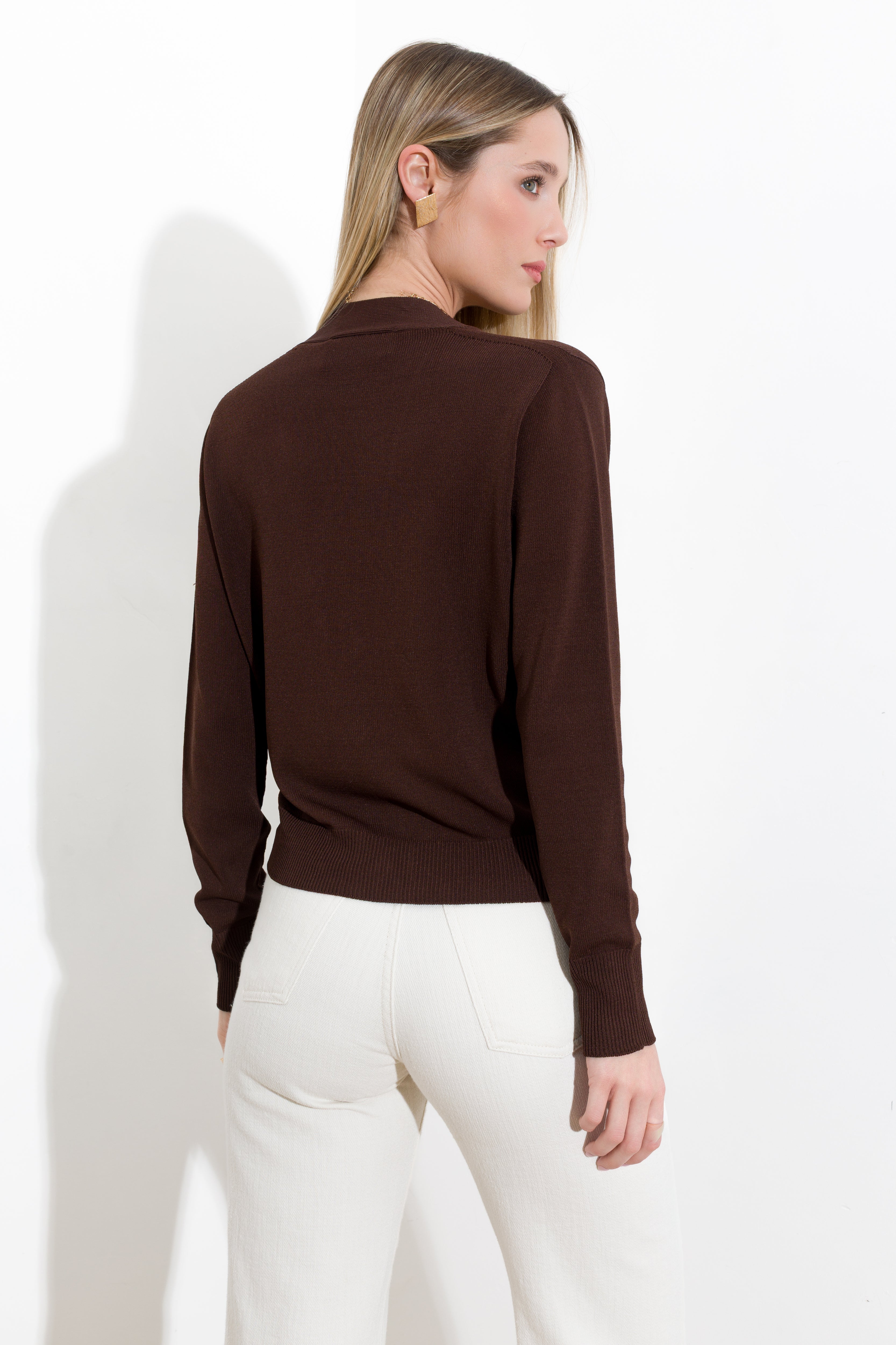 Cardigan in viscosa - Compagnia Italiana
