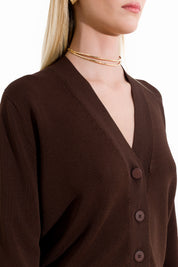 Cardigan in viscosa - Compagnia Italiana