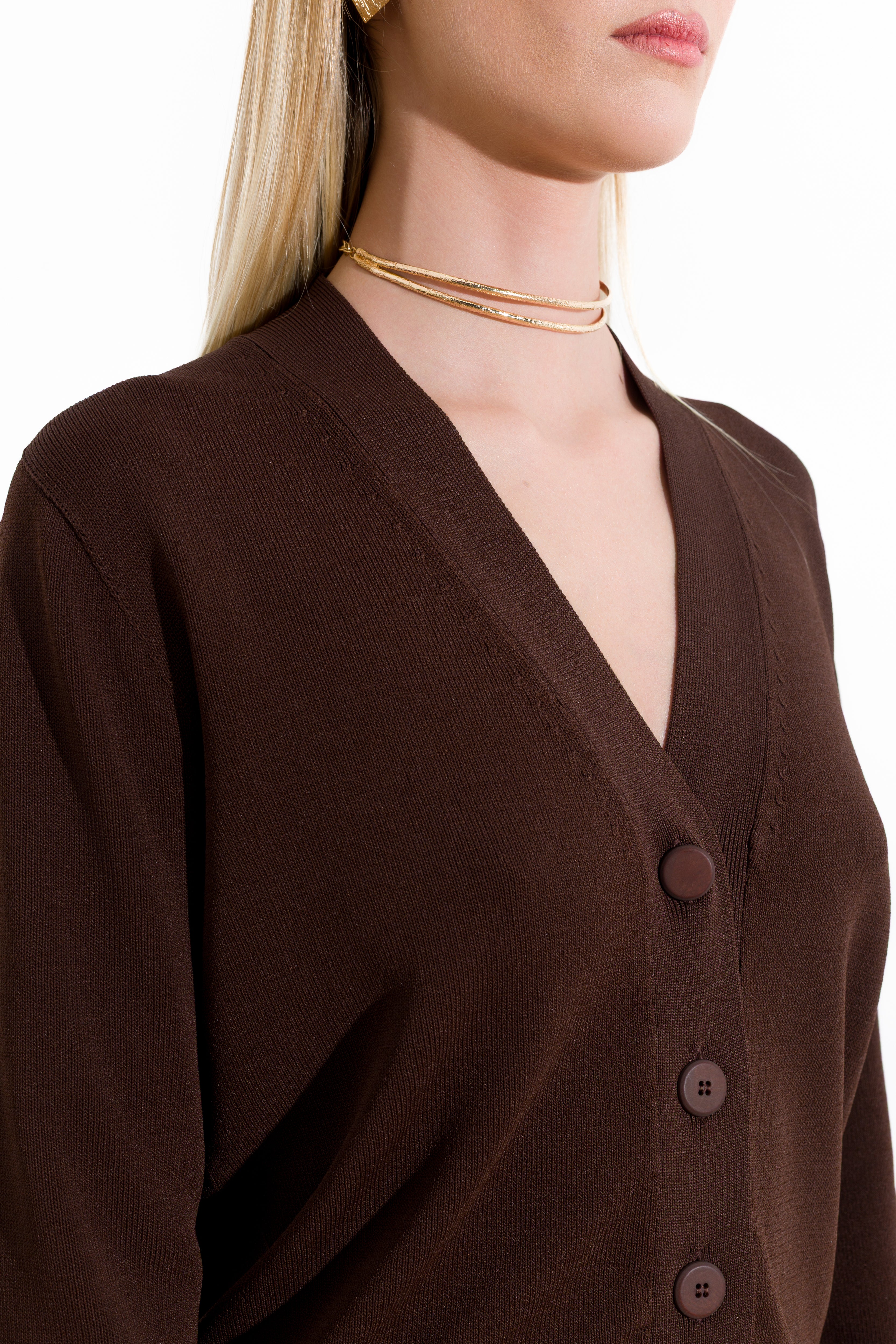 Cardigan in viscosa - Compagnia Italiana