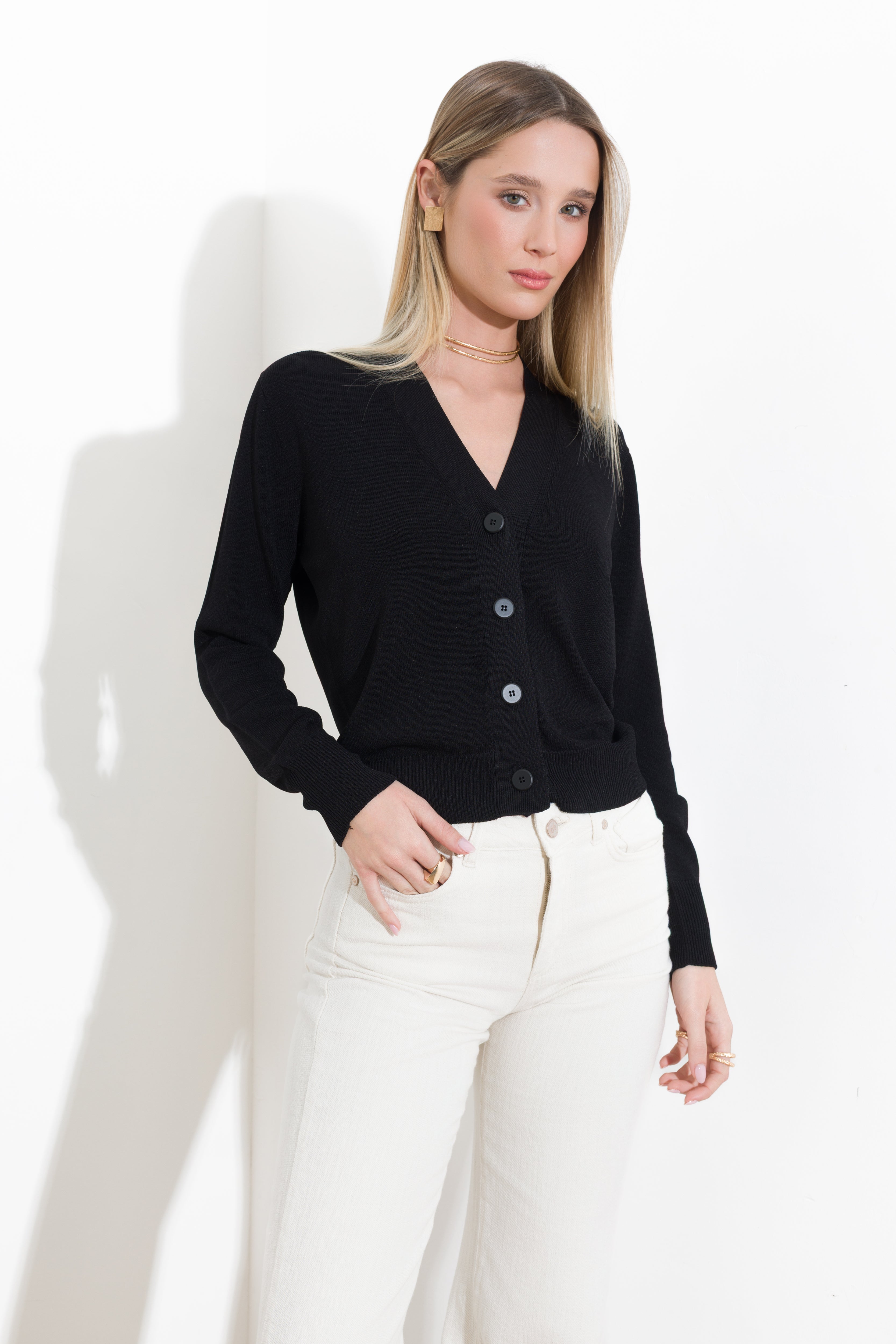 Cardigan in viscosa - Compagnia Italiana