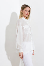 Camicia in mussola di cotone - Compagnia Italiana
