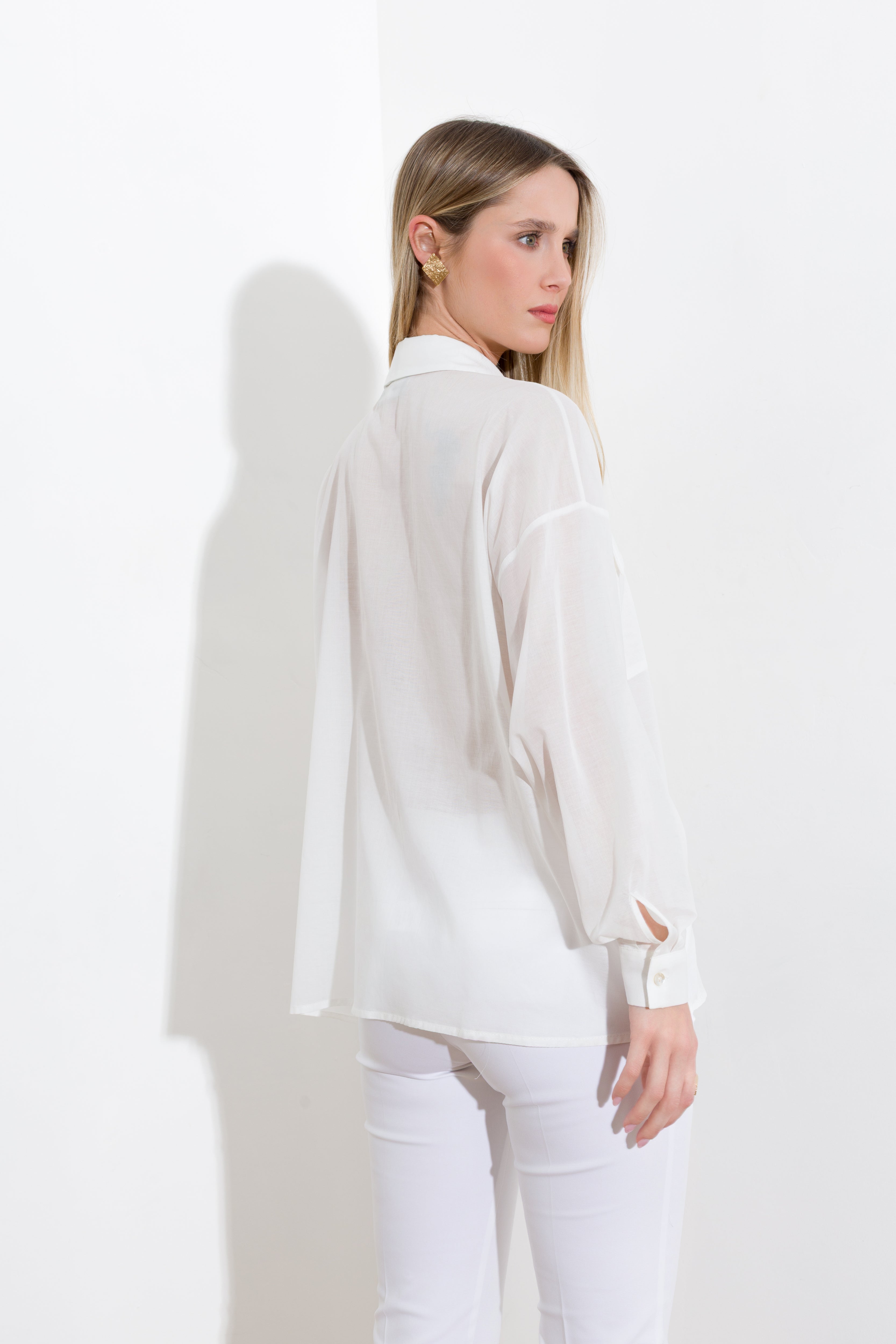 Camicia in mussola di cotone - Compagnia Italiana