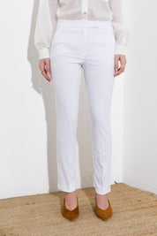 Double cotton trousers