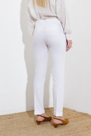 Double cotton trousers