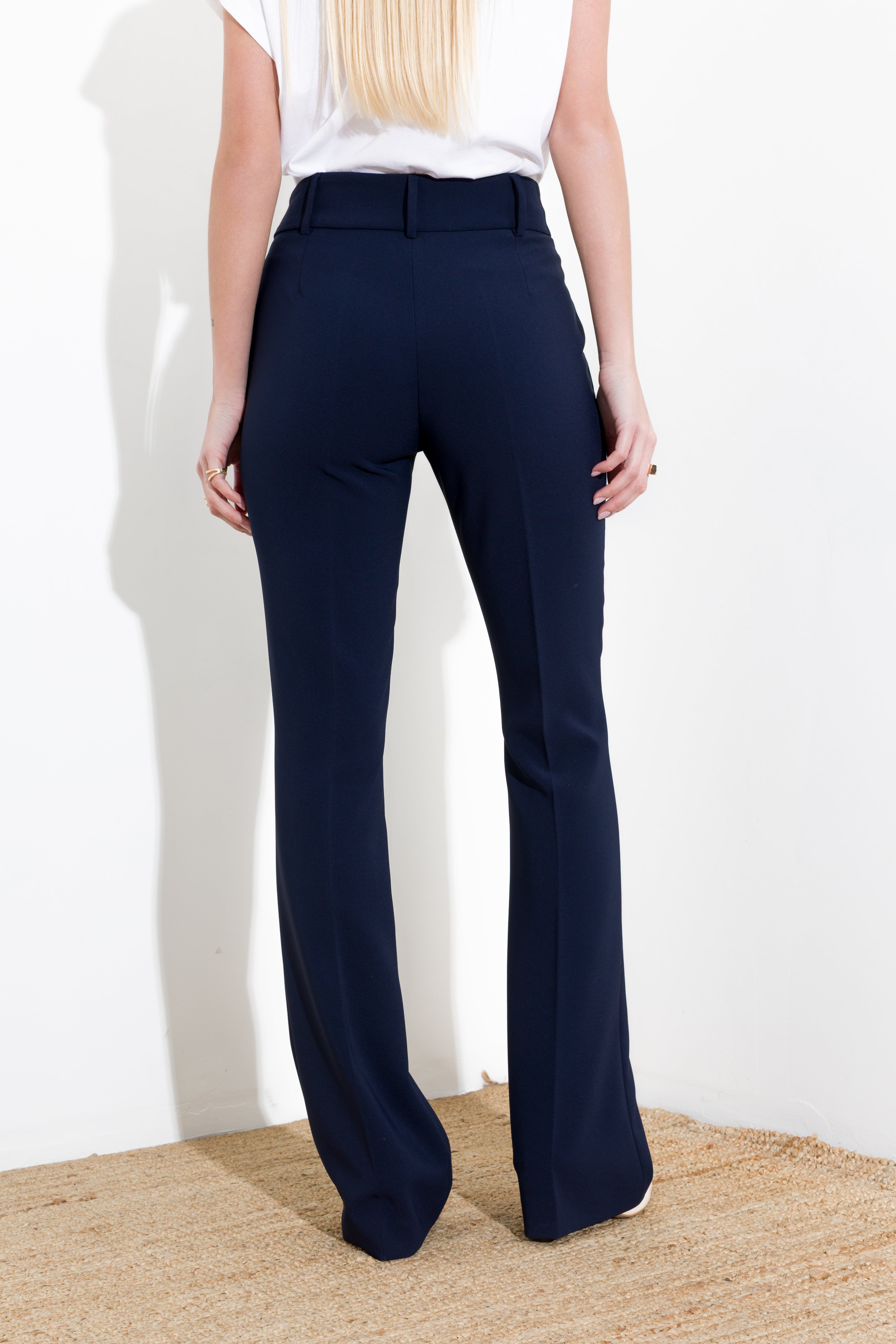 Pantalone flare in tecnico - Compagnia Italiana