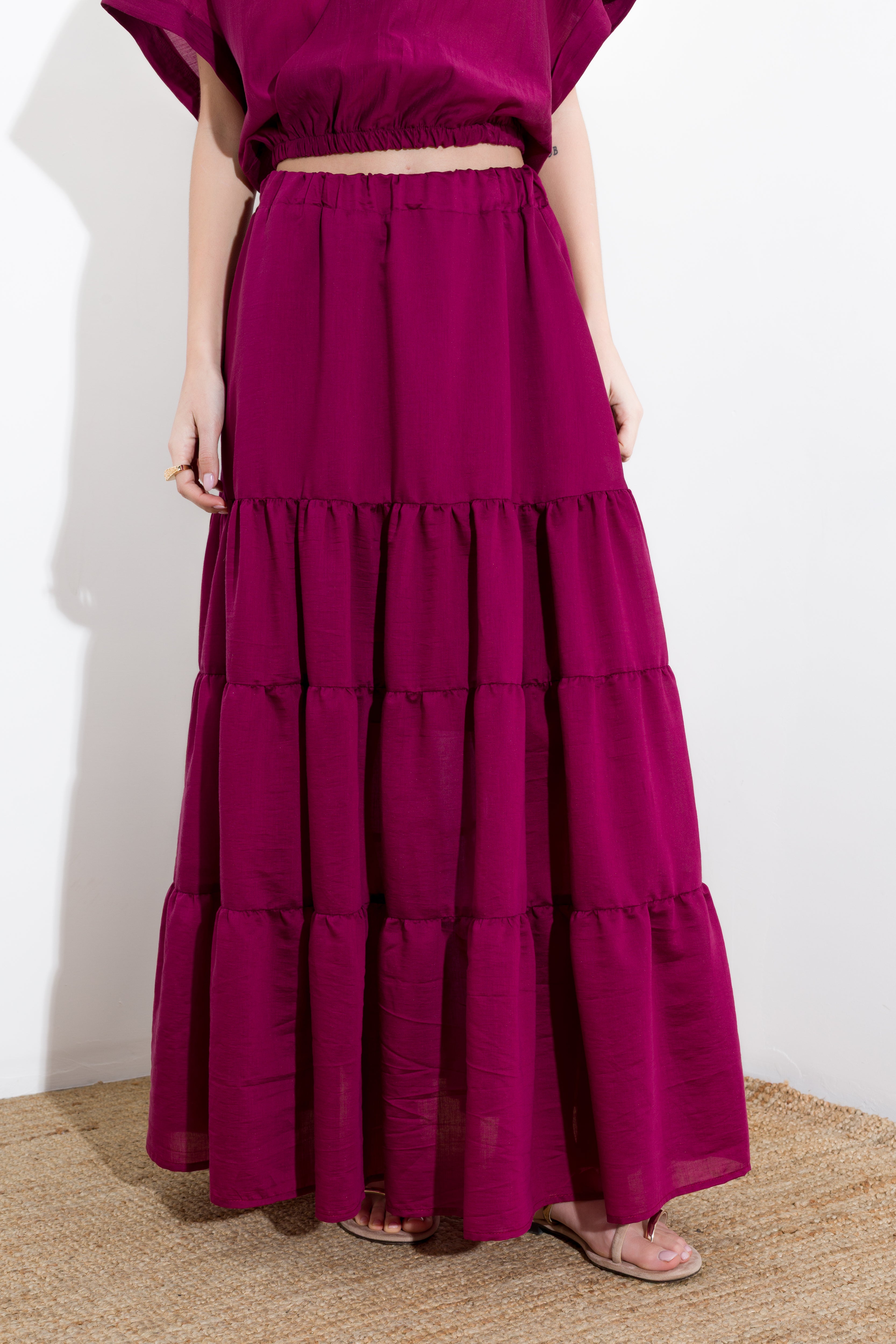 Gonna lunga in tencel - Compagnia Italiana