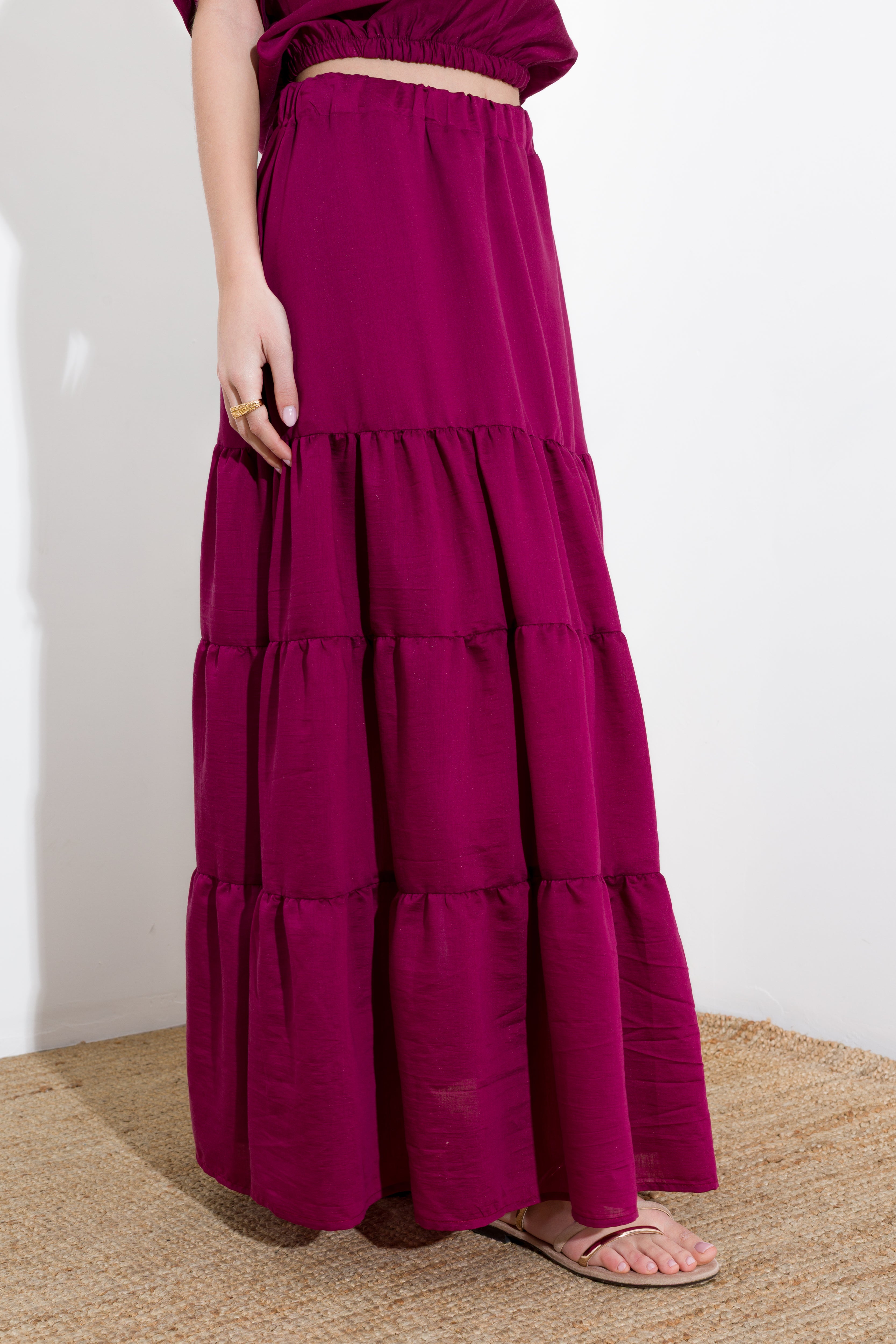 Gonna lunga in tencel - Compagnia Italiana