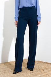 Flowing straight leg trousers