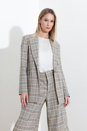 Blazer stampa galles