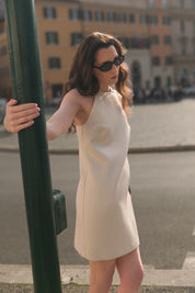 Abito corto in broccato | Uncategorized da donna