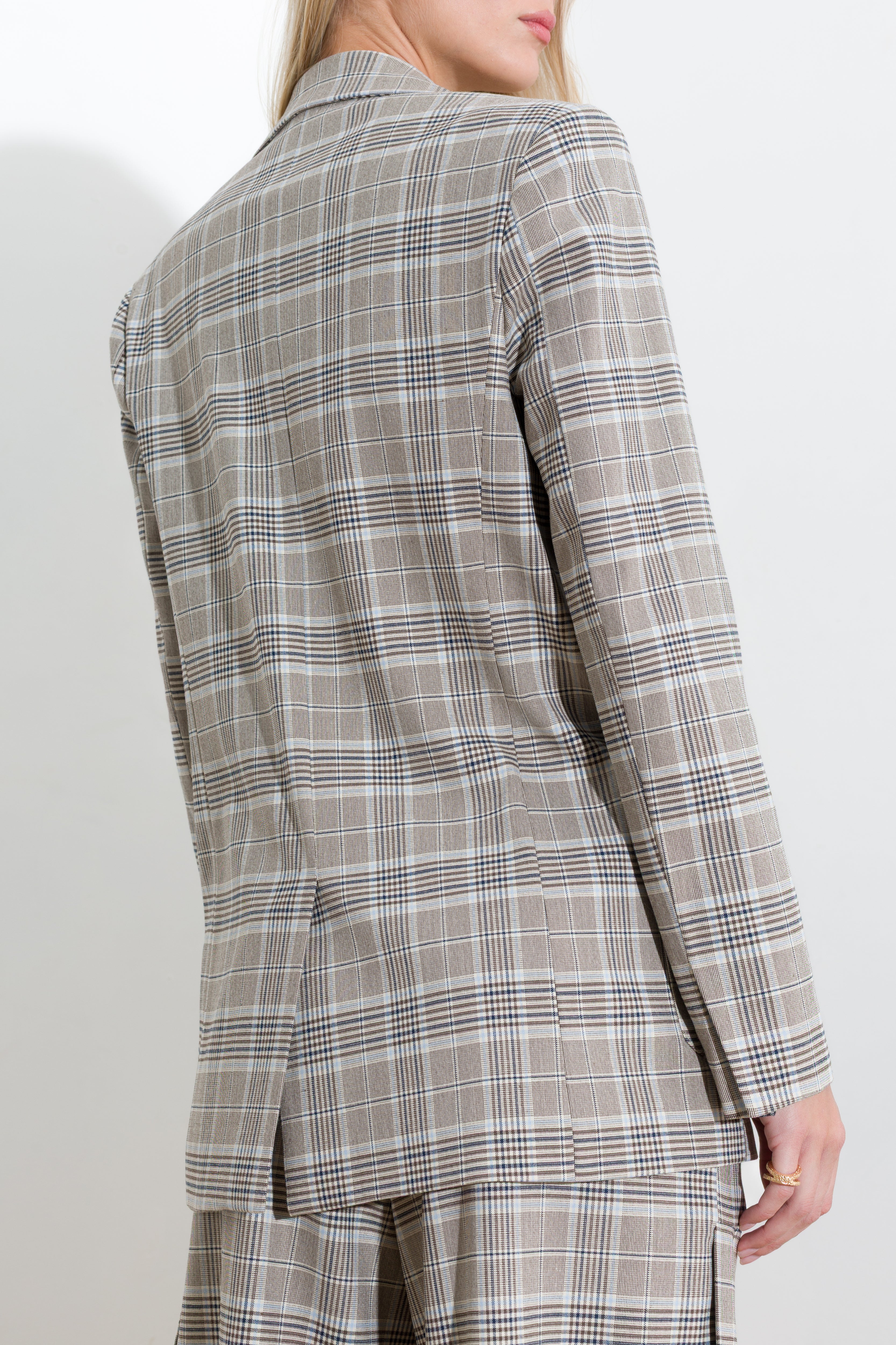 Blazer stampa galles