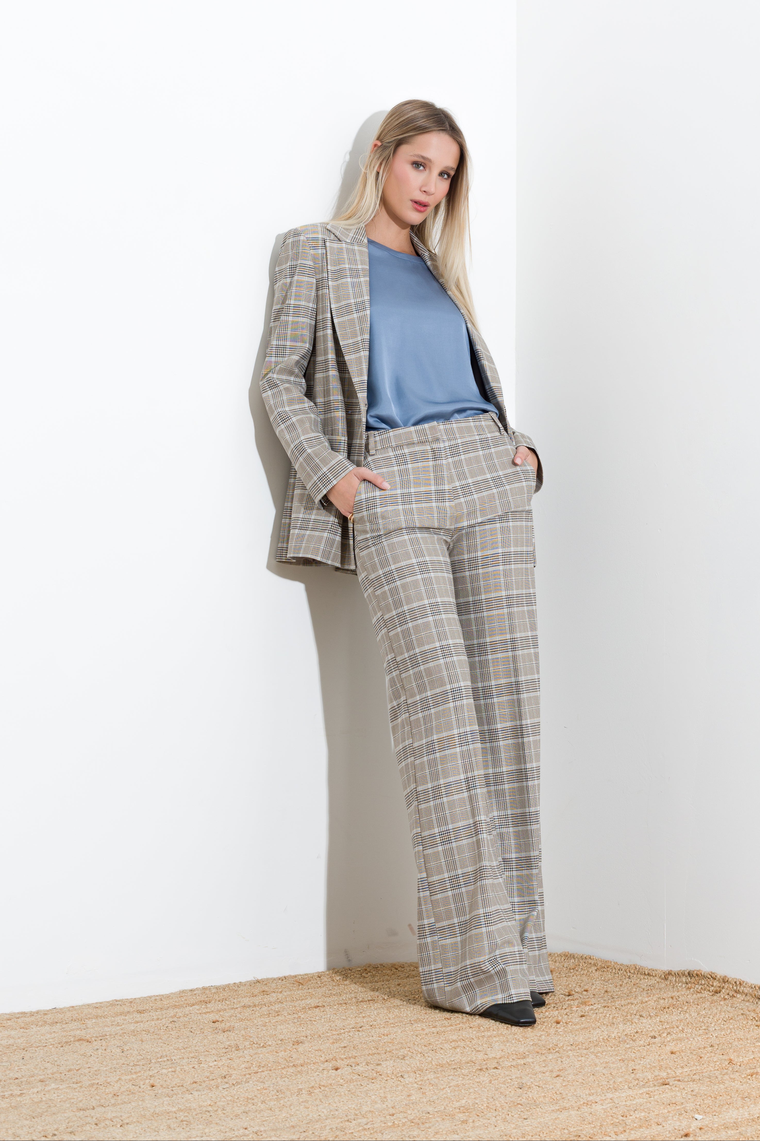 Pantalone stampa galles