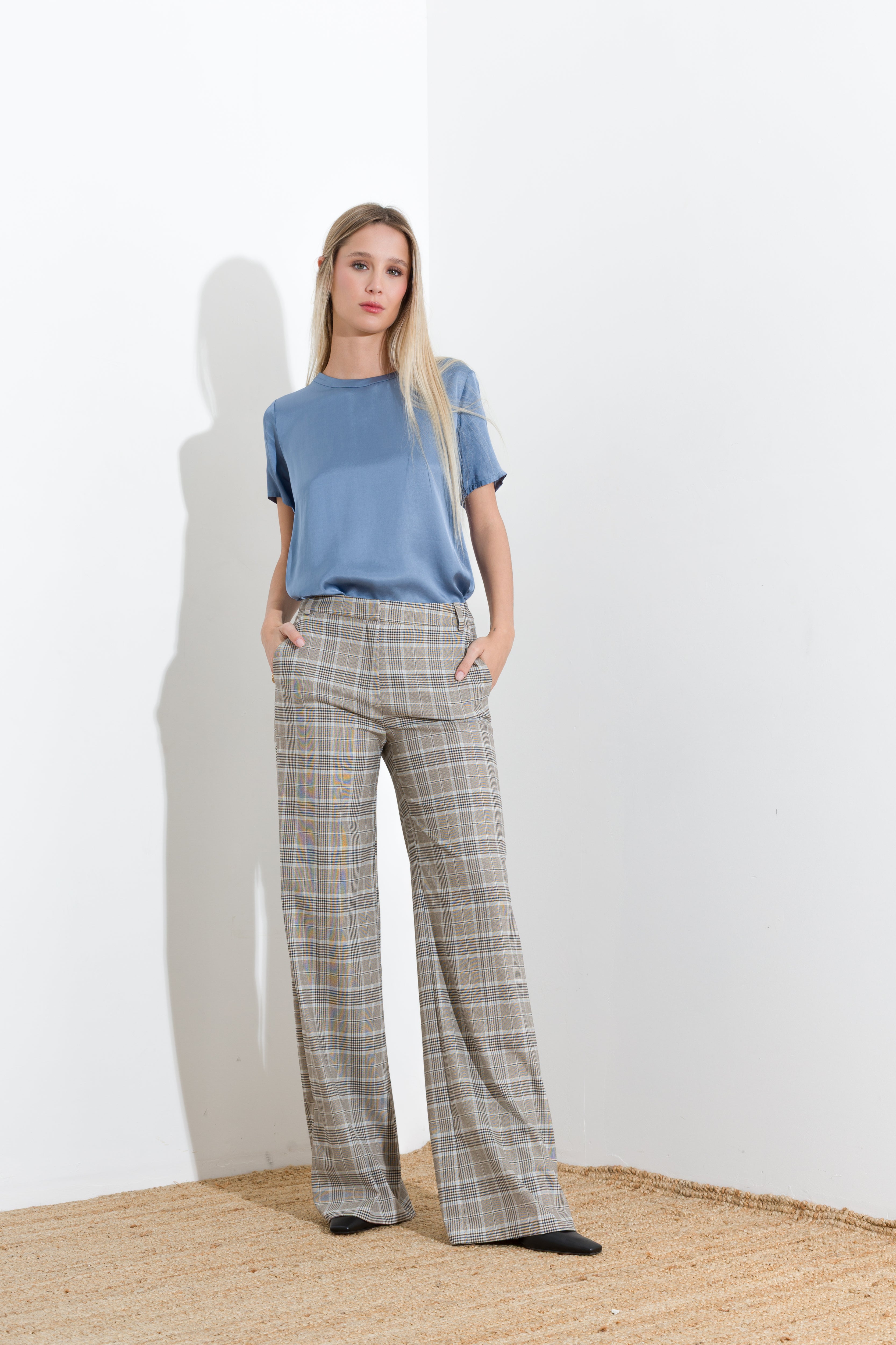 Pantalone stampa galles