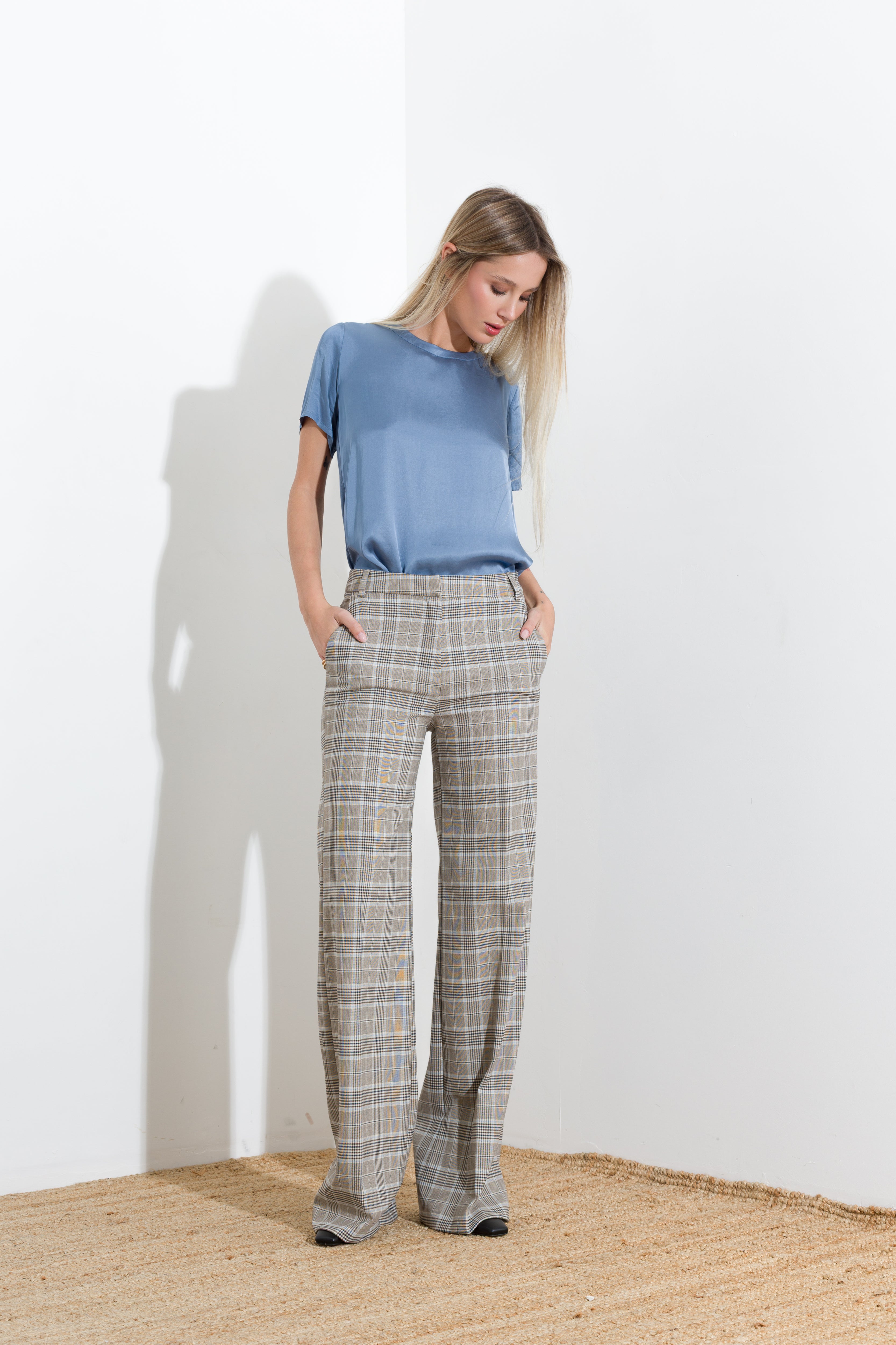 Pantalone stampa galles