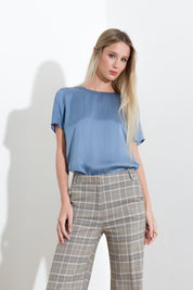 T-shirt in viscosa