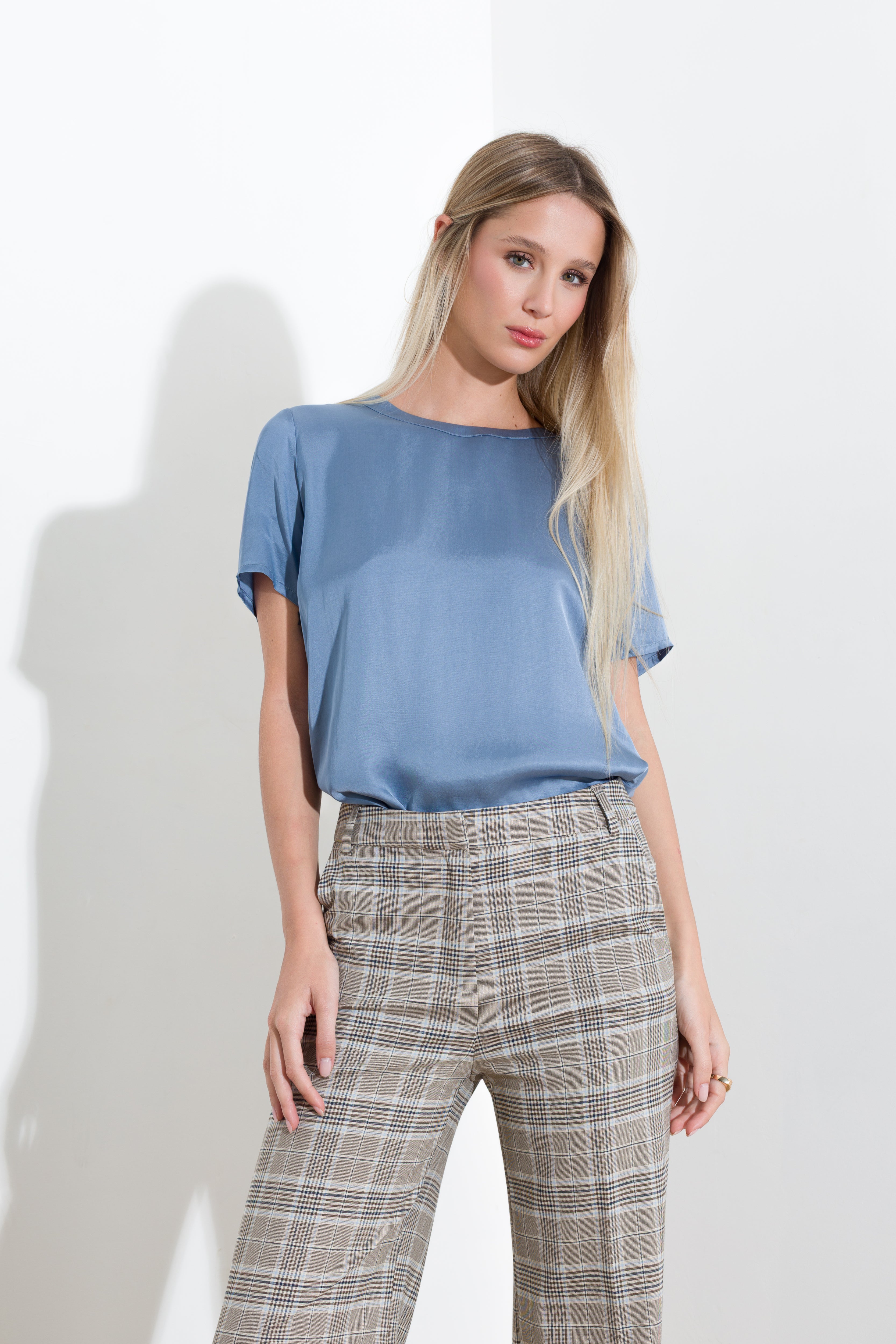 T-shirt in viscosa