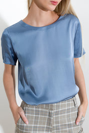 T-shirt in viscosa