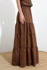 Gonna lunga in tencel