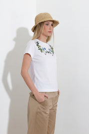 T-shirt with embroidery