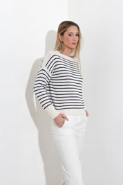 Oversized cotton sweater