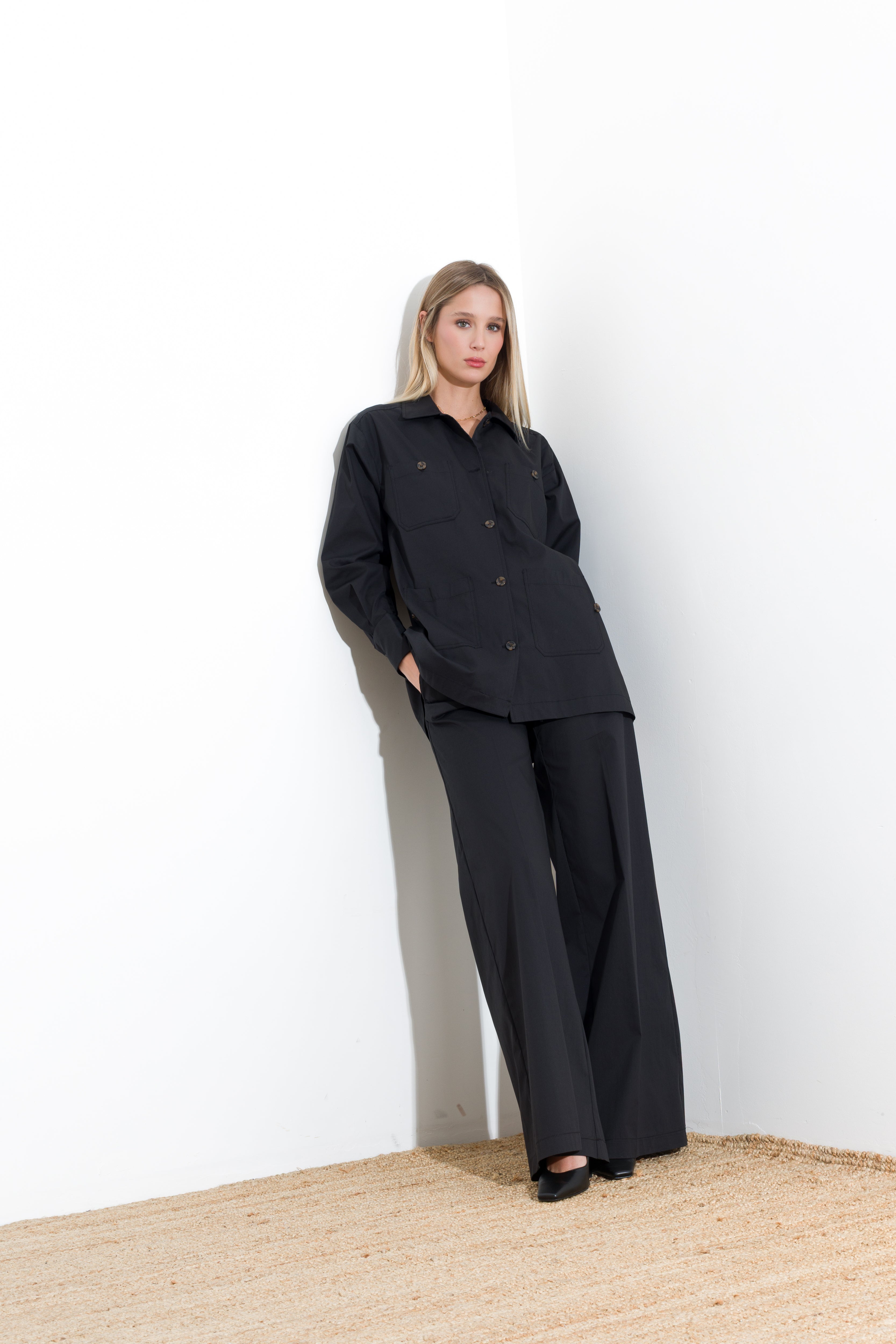 Pantalone in cotone leggero