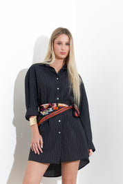 Long striped shirt
