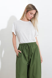 T-shirt in viscosa