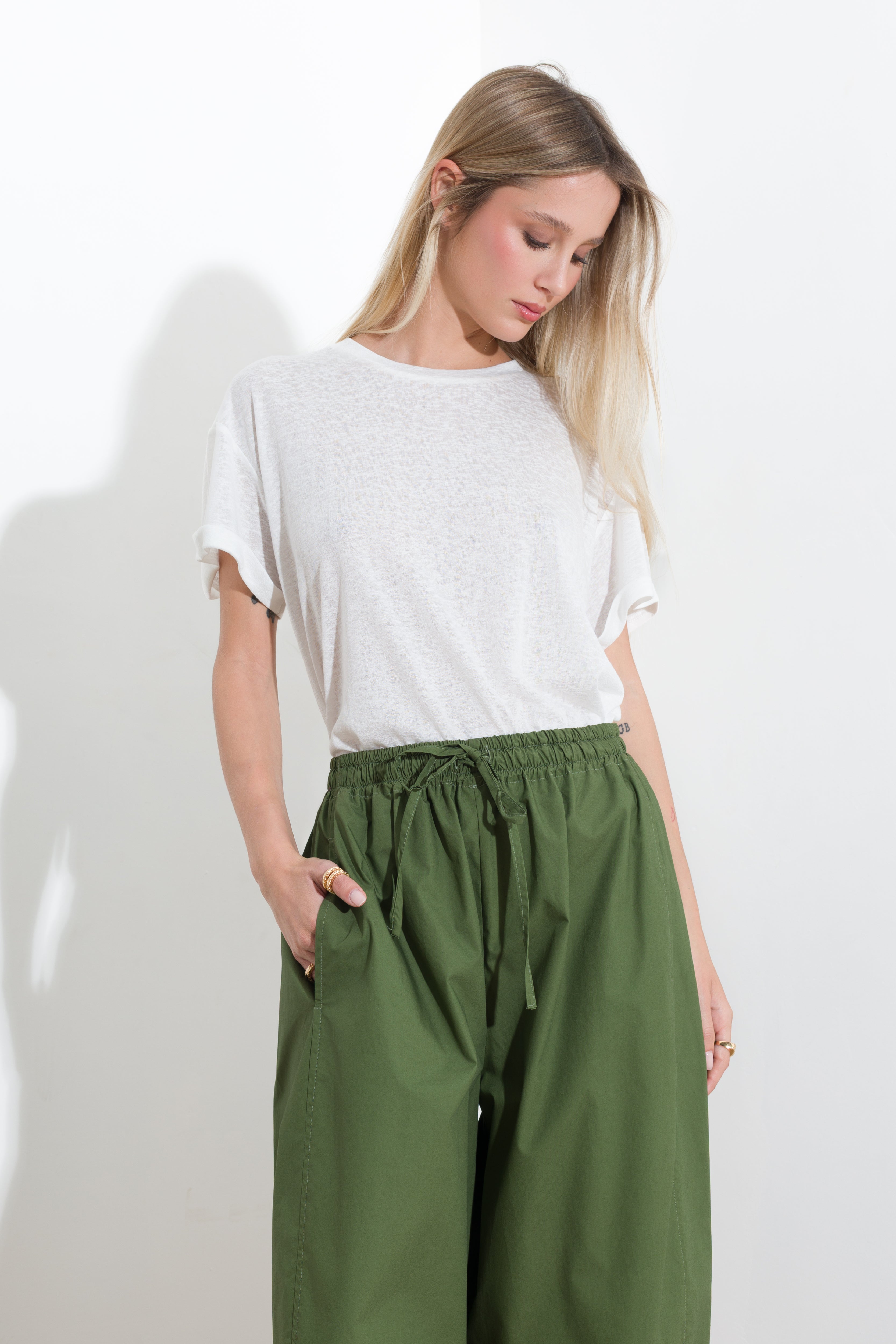 T-shirt in viscosa