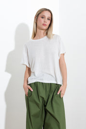 T-shirt in viscosa