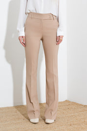 Pantalone flare in tecnico