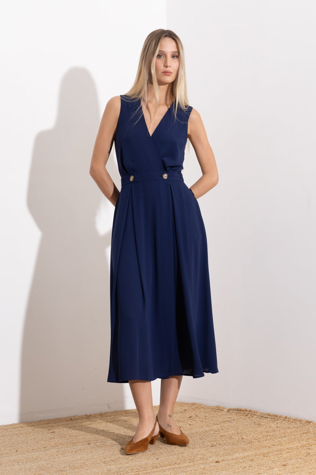 Viscose mini dress