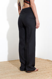 Pantalone in viscosa lino