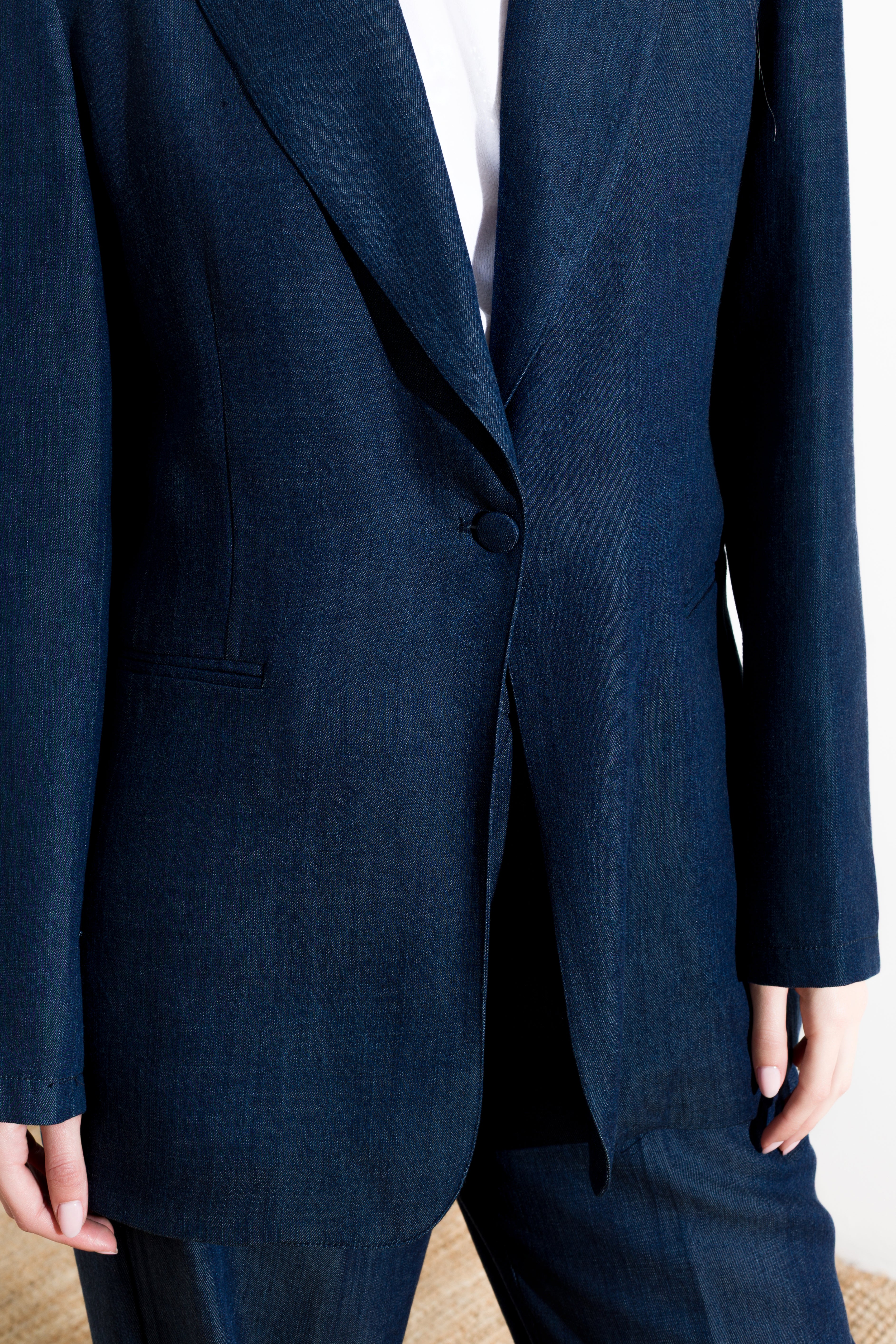 Blazer effetto denim - Compagnia Italiana