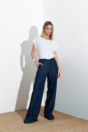 Pantalone effetto denim - Compagnia Italiana