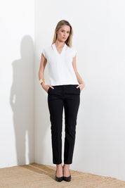 Pantalone in doppio cotone