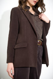 Blazer in velluto a coste