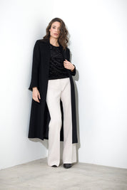 Top in velluto paillettes