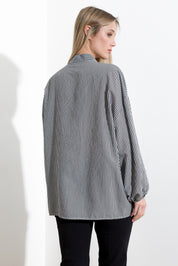 Camicia riga in viscosa - Compagnia Italiana