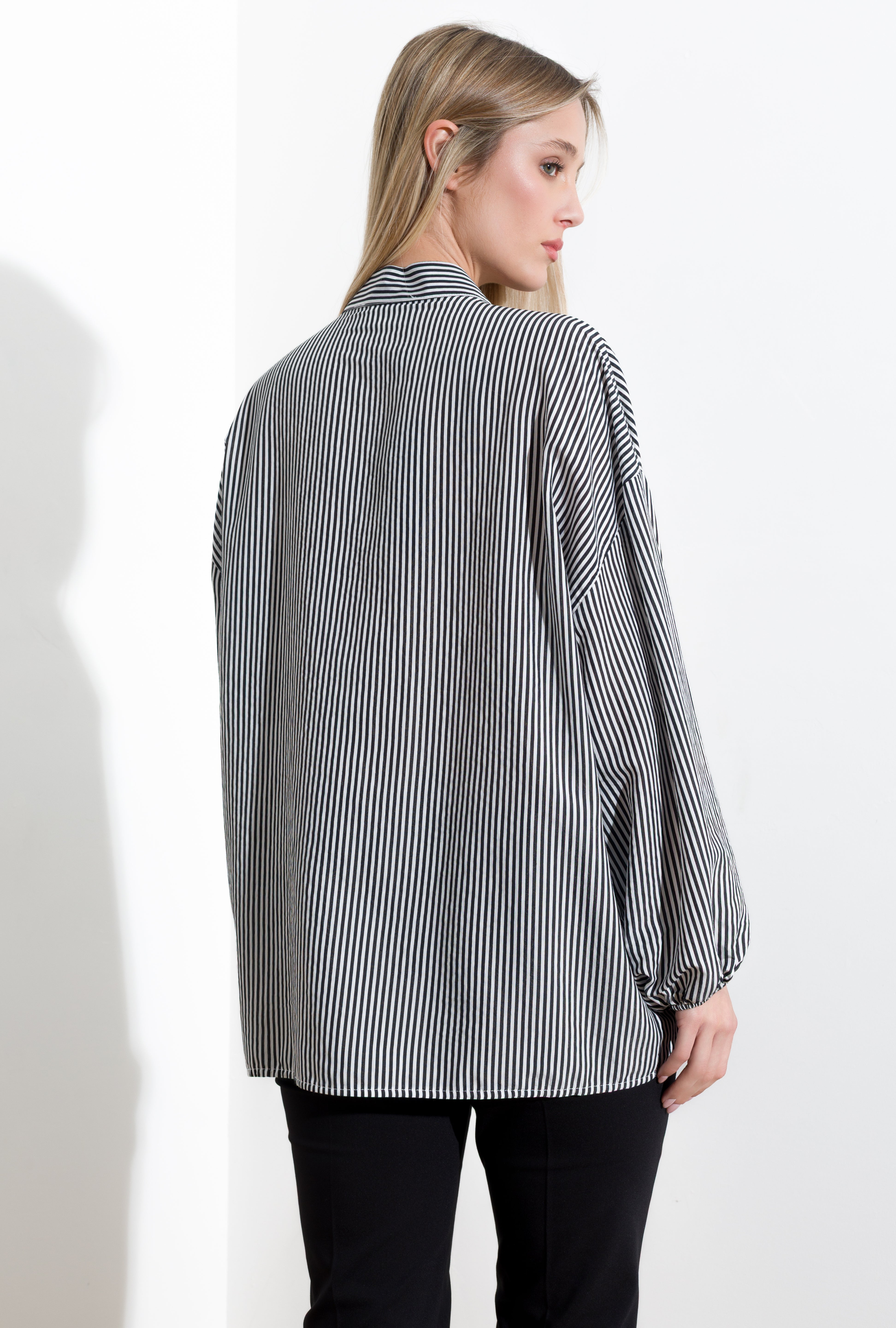 Camicia riga in viscosa - Compagnia Italiana