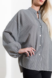 Camicia riga in viscosa - Compagnia Italiana